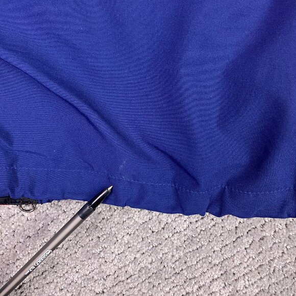 Vintage 90s Nike Storm Fit Running Jacket Mens Medium Weather Blue Orange Vented - Picture 15 of 15